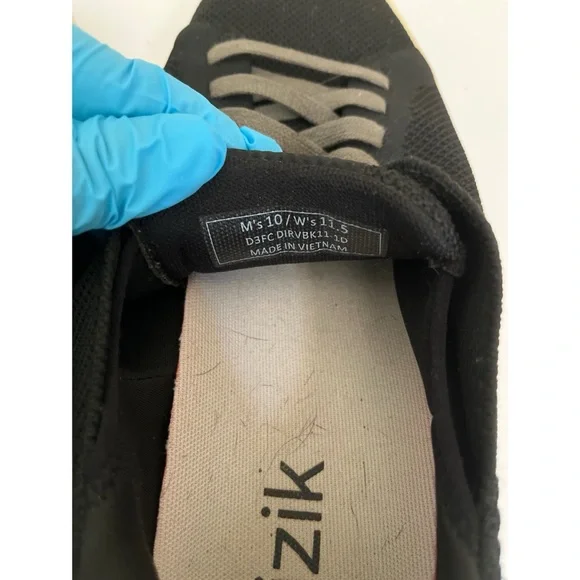 Kizik Irvine Black Knit Men’s Slip On Size 10 - Picture 6 of 6